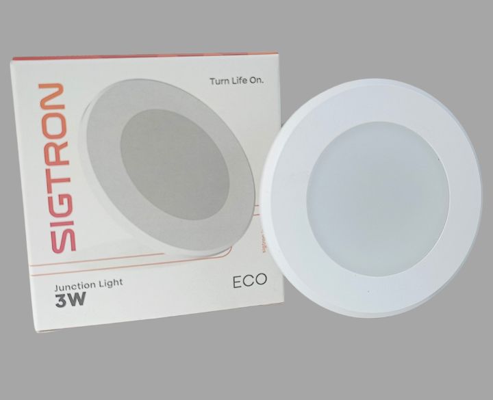 Sigtron Junction Box LED   Warm White Light